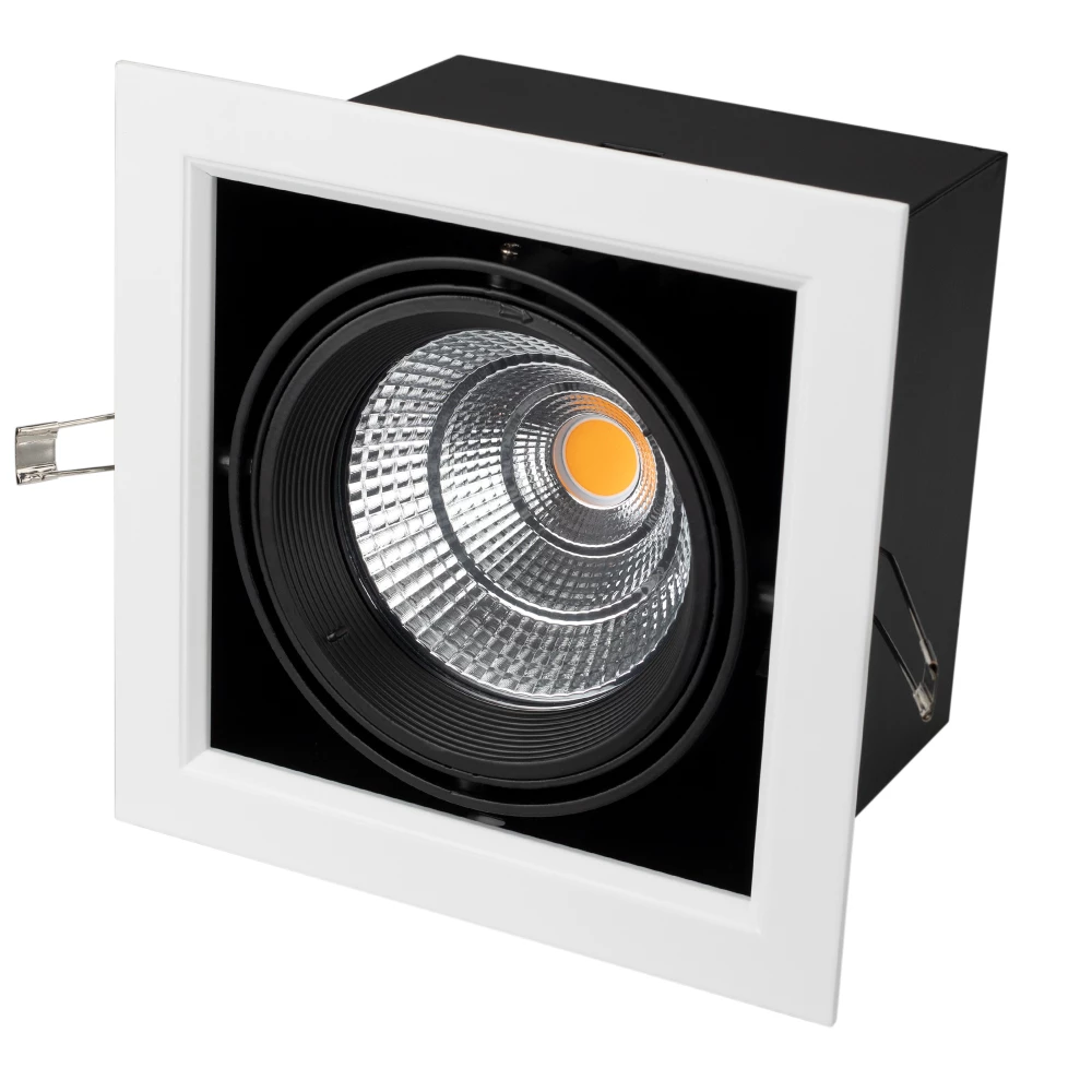 Светильник CL-KARDAN-S190x190-25W White6000 (WH-BK, 30 deg) (Arlight, IP20 Металл, 3 года) 026500 - Viokon.com