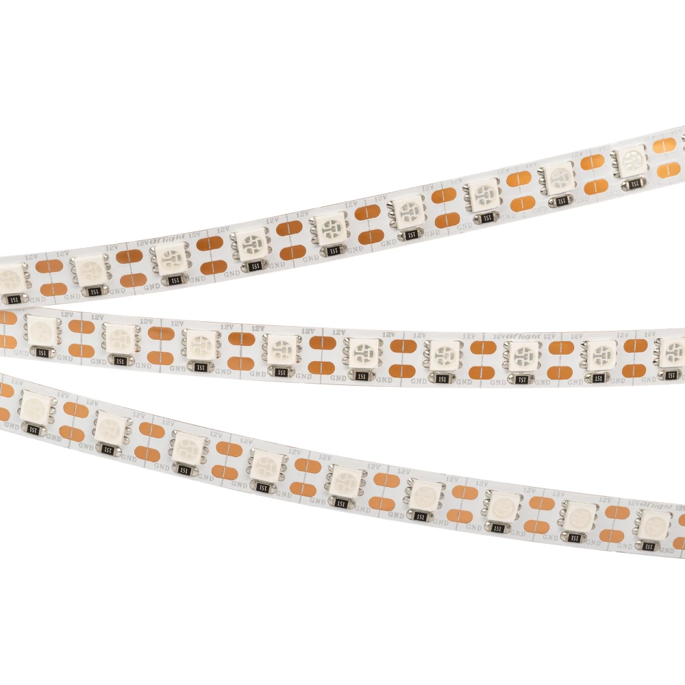 Лента RT 2-5000 12V Cx1 Green 2x (5060, 360 LED, LUX) (Arlight, 15.6 Вт/м, IP20) 011710 - Viokon.com