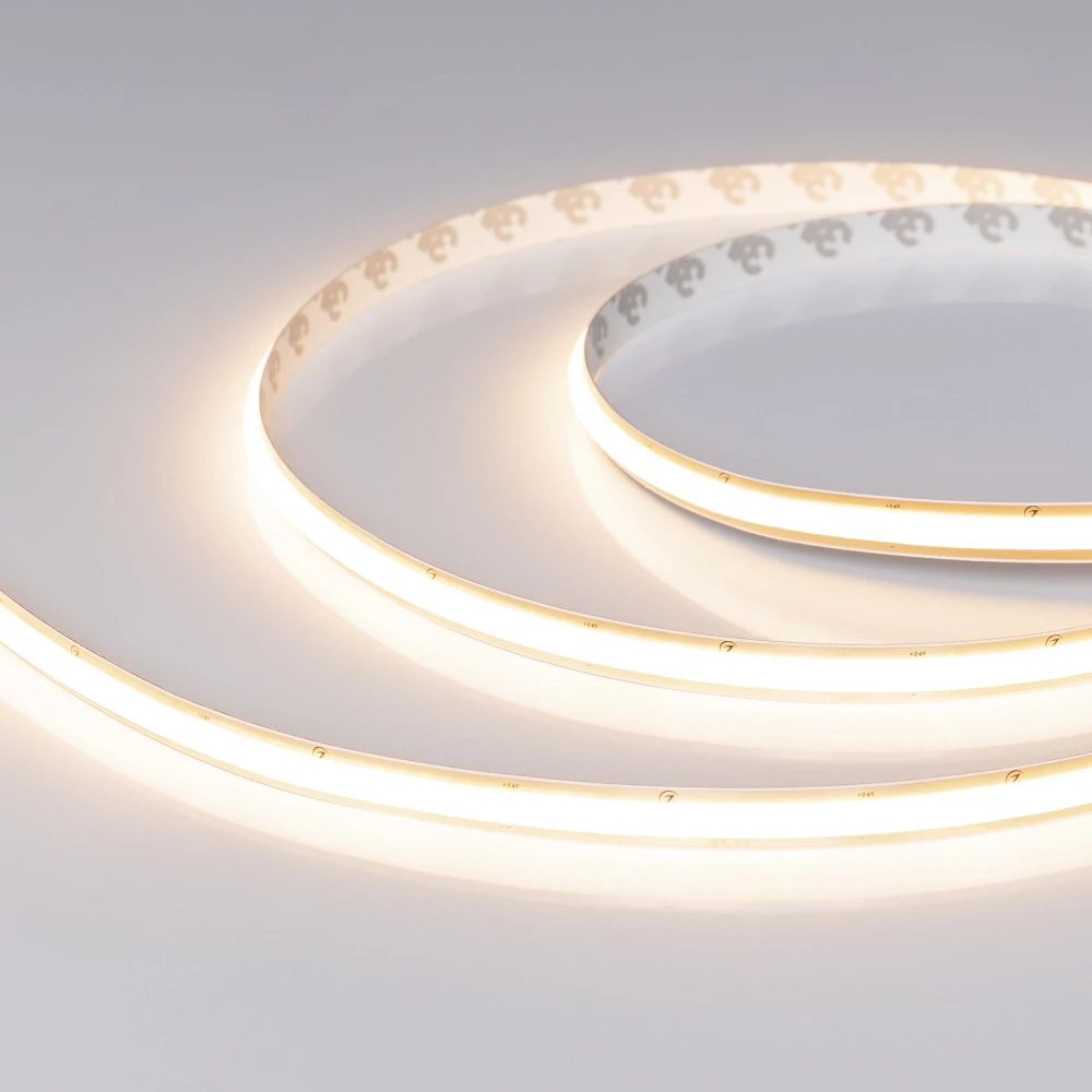 Лента SOB-M288-10mm 24V Warm3500 (10 W/m, IP20, 5m) (Arlight, резка 1 светодиод) 062069 - Viokon.com