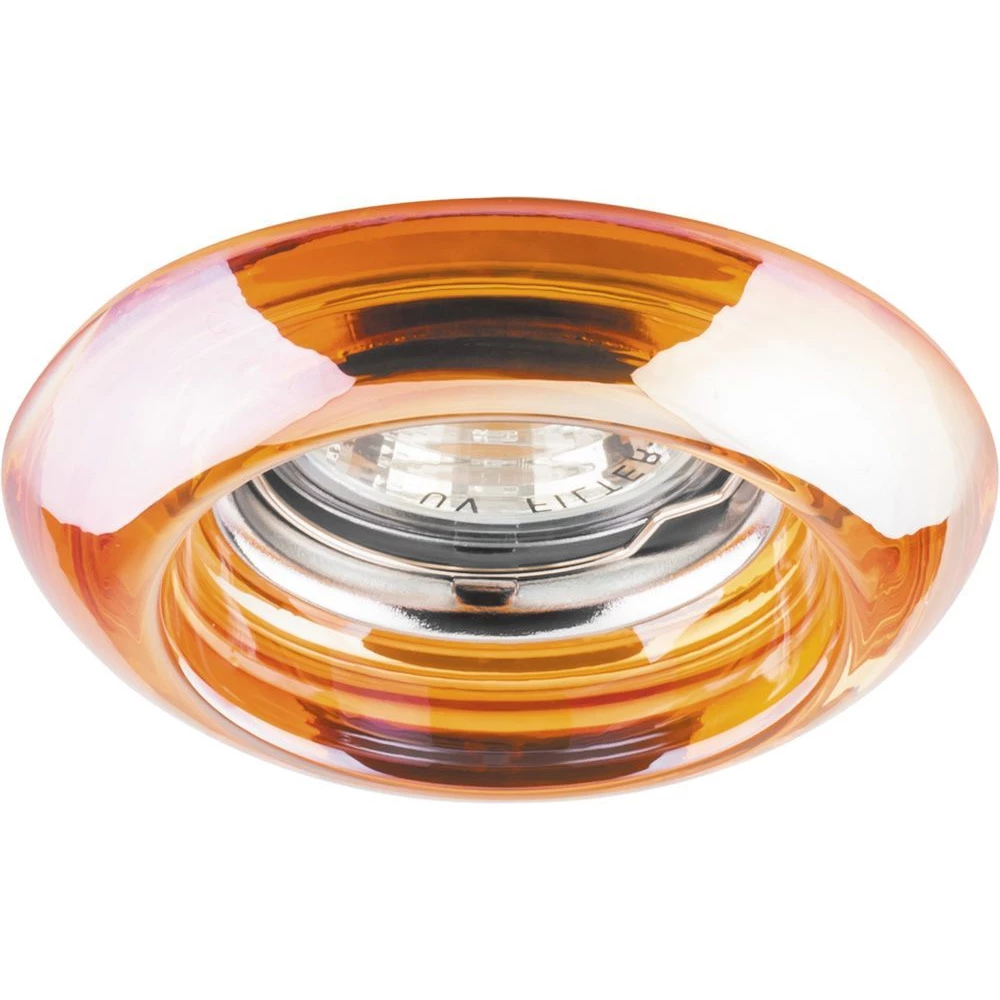 Светильник встраиваемый Feron CD4109 потолочный MR16 G5.3 прозрачно-красный (28180) - Viokon.com