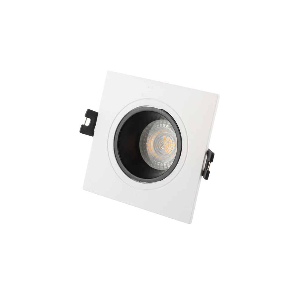 DK3021-WB Встраиваемый светильник IP 20 10 Вт GU53 LED белыйчерный пластик - Viokon.com