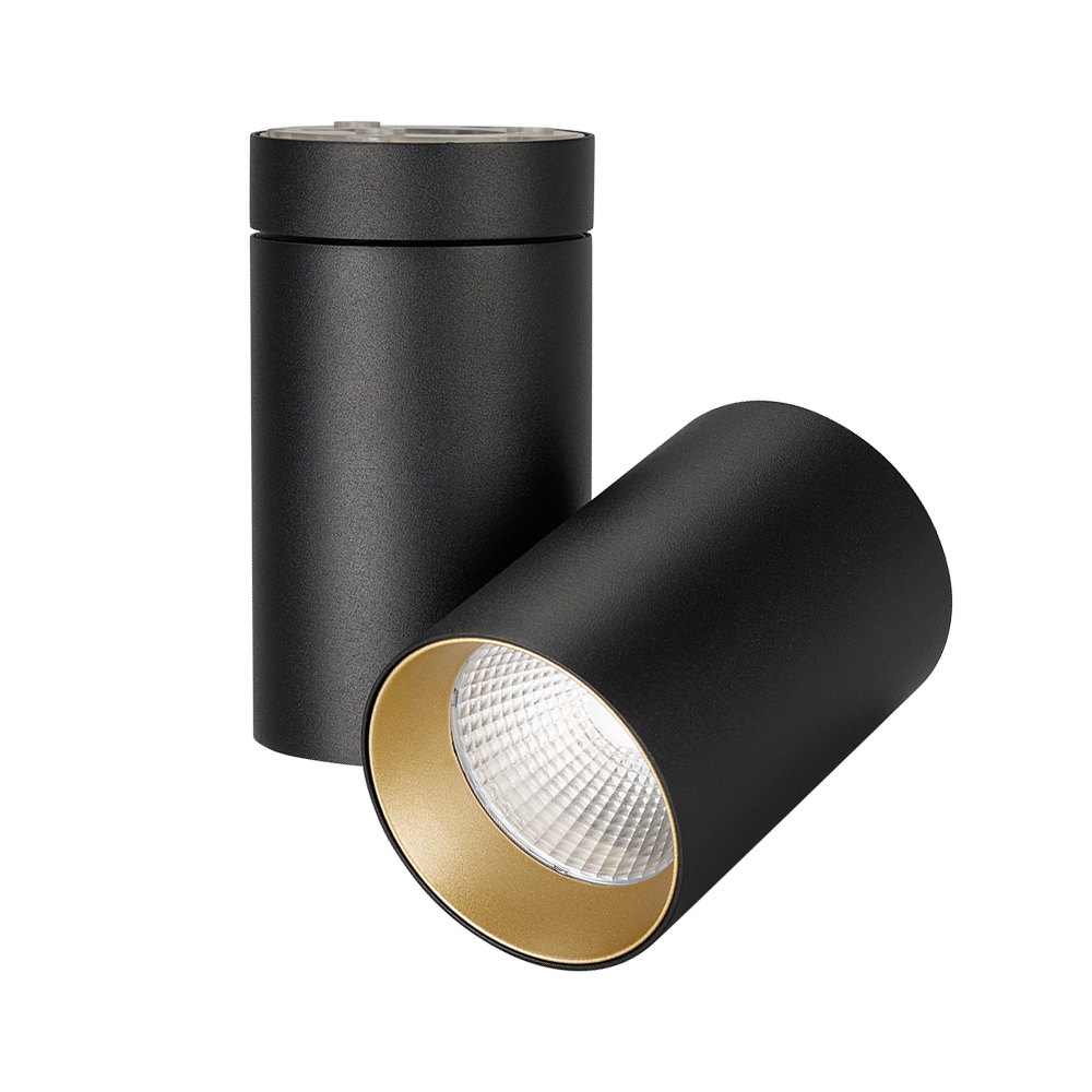 Корпус SP-POLO-SURFACE-TURN-R85 (BK, 1-3, 350mA) (Arlight, IP20 Металл, 3 года) 024234 - Viokon.com