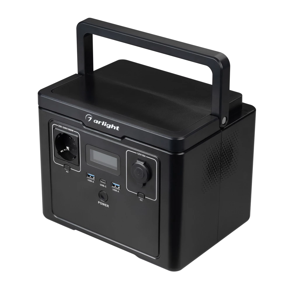 Портативная зарядная станция TRVL-500-LiFePO4-EU (Arlight, IP21 Пластик, 2 года) 049628 - Viokon.com