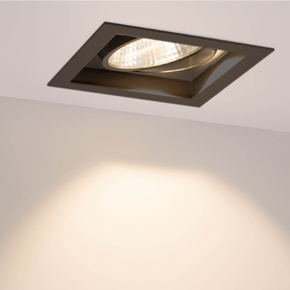 Светильник CL-KARDAN-S152x152-25W Warm3000 (BK-BK, 30 deg) (Arlight, IP20 Металл, 3 года) - Viokon.com