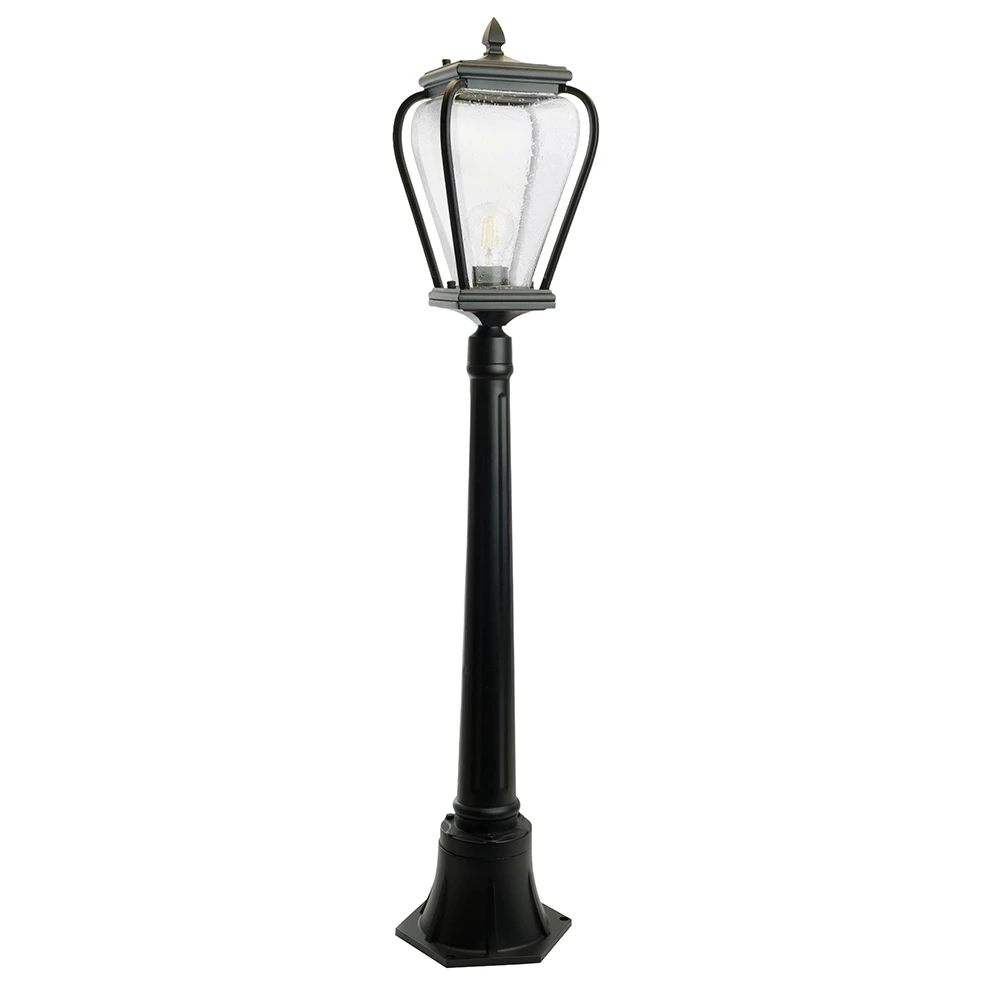 Светильник садово-парковый Feron PL746 столб 60W E27 230V, черный (51277) - Viokon.com