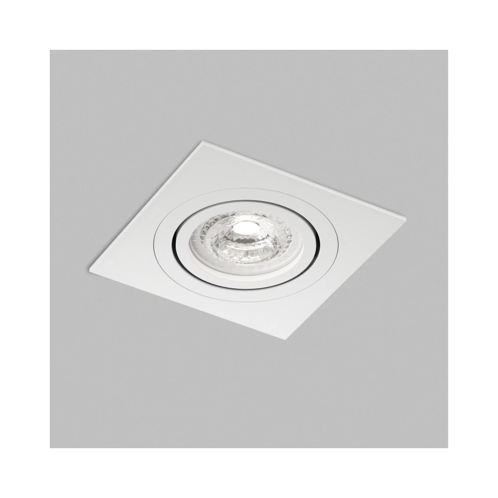 Встраиваемый светильник PRIME GU53 до 15 Вт LED IP20 белый алюминий - Viokon.com