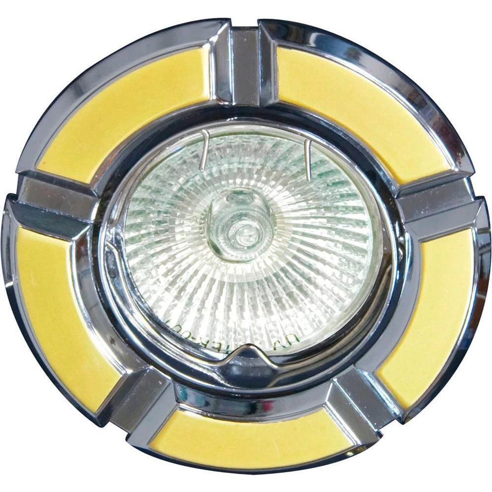 Светильник встраиваемый Feron 098T-MR16 потолочный MR16 G5.3 золото-хром (17638) - Viokon.com