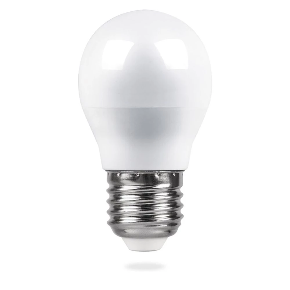 Лампа светодиодная Feron LB-38 Шарик E27 5W 175-265V 4000K (25405) - Viokon.com