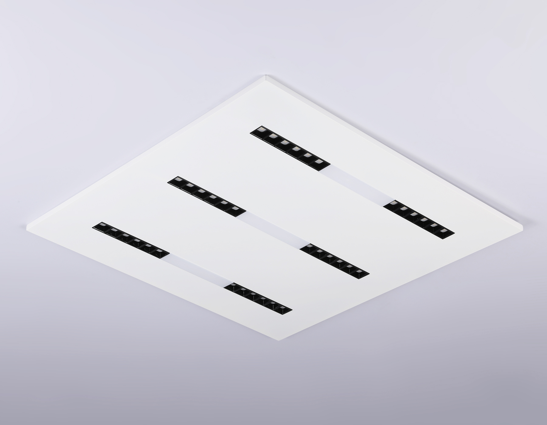 Светодиодная панель в стиле техно DPS1070 WH белый 48W 4000K 175-265V IP20 4080LM 595*595*14 - Viokon.com