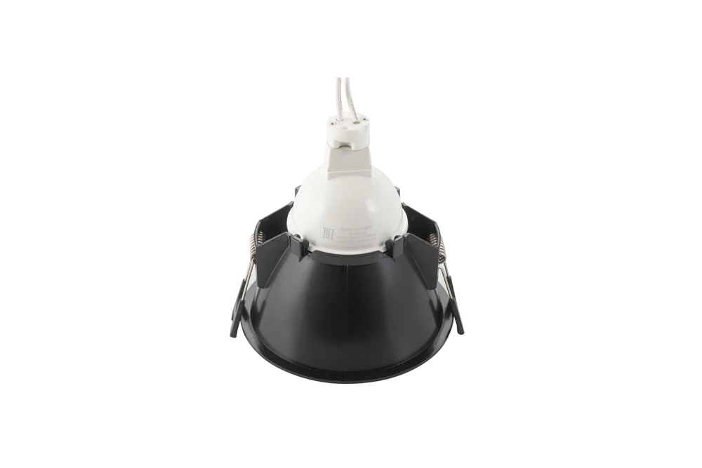 DK3026-BG Встраиваемый светильник IP 20 10 Вт GU53 LED черныйзолотой пластик - Viokon.com