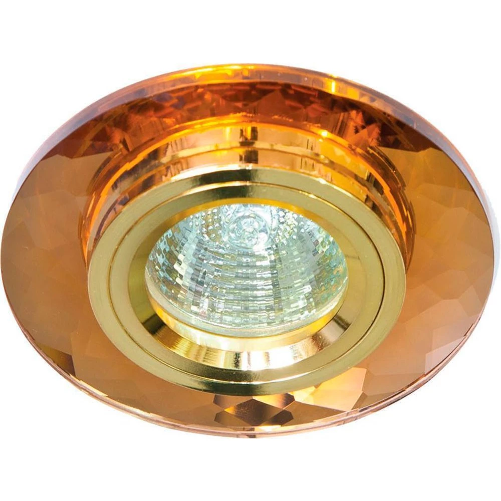 Светильник встраиваемый Feron 8050-2 потолочный MR16 G5.3 коричневый (18646) - Viokon.com