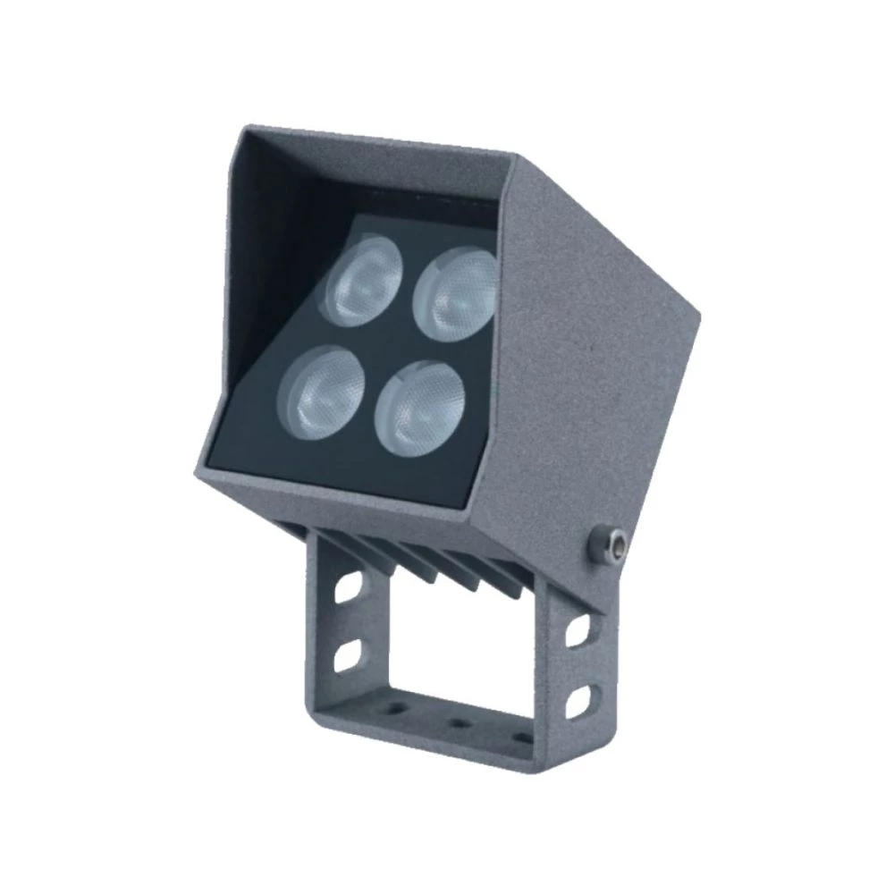 Светодиодный светильник ландшафтно-архитектурный Feron LL-895  AC220-240 4W 6400K IP66, квадрат (51693) - Viokon.com