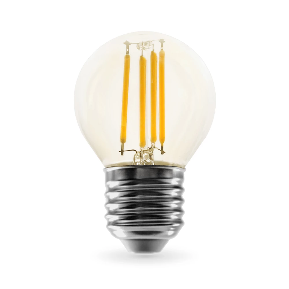 Лампа светодиодная Шар G45 15W 4000K 451524 Filament LED G45 15W E27 4000K 220-240V - Viokon.com