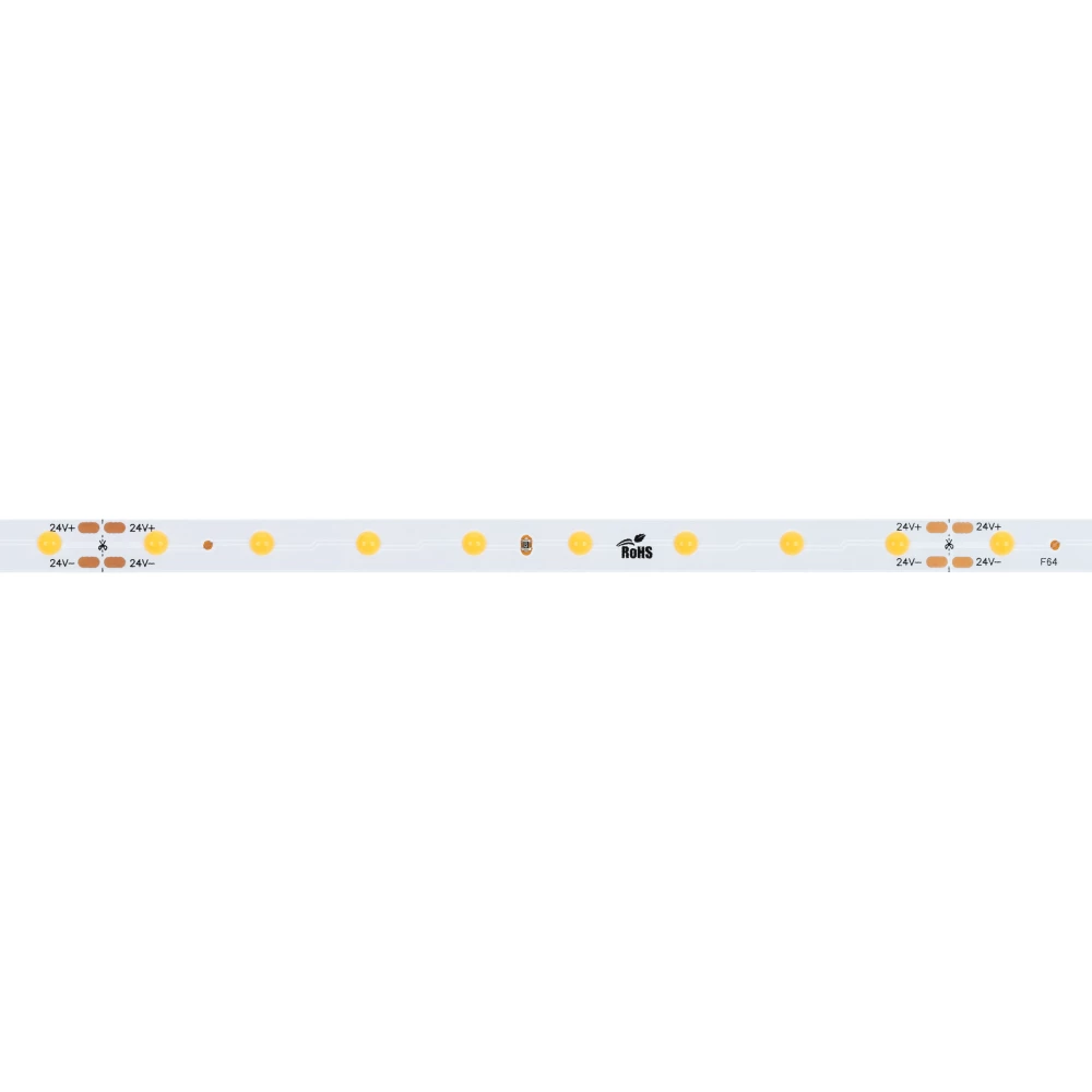 Лента COB-X64-8mm 24V Warm3000 (4.8 W/m, IP20, DOT, 5m) (Arlight, Открытый) 036837 - Viokon.com
