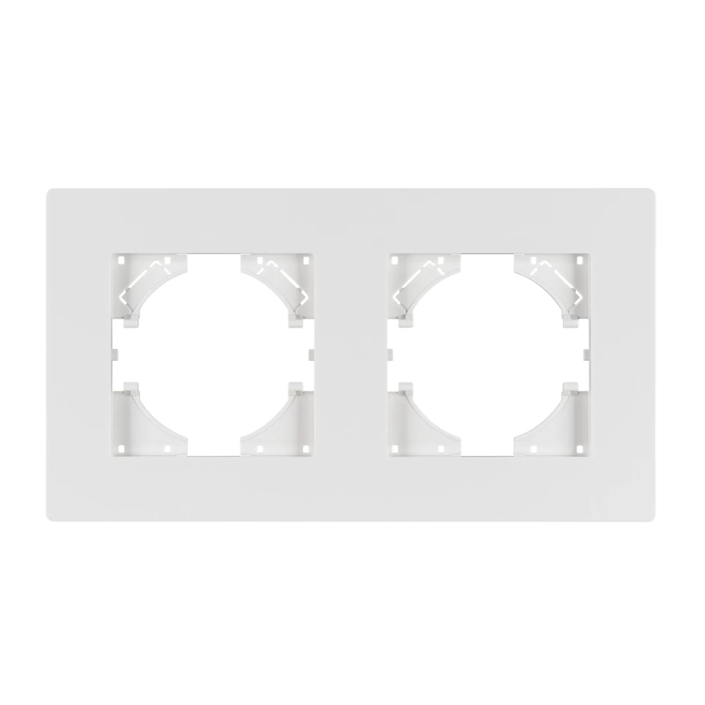 Рамка пластиковая FRM-PERIO-PL-2-WH (Arlight, -) 049750 - Viokon.com