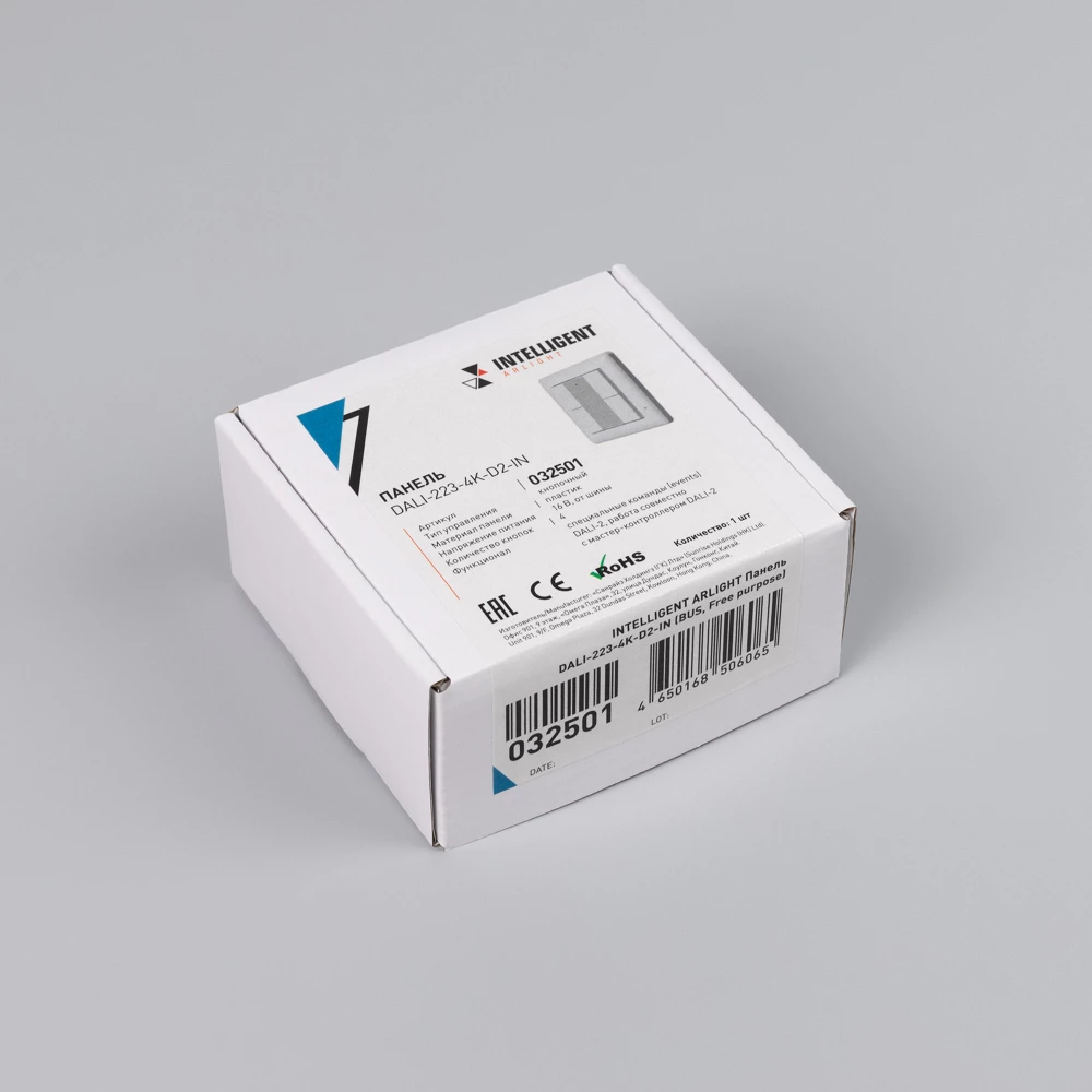 INTELLIGENT ARLIGHT Панель DALI-223-4K-D2-IN (BUS, Free purpose) (IARL, -) 032501 - Viokon.com