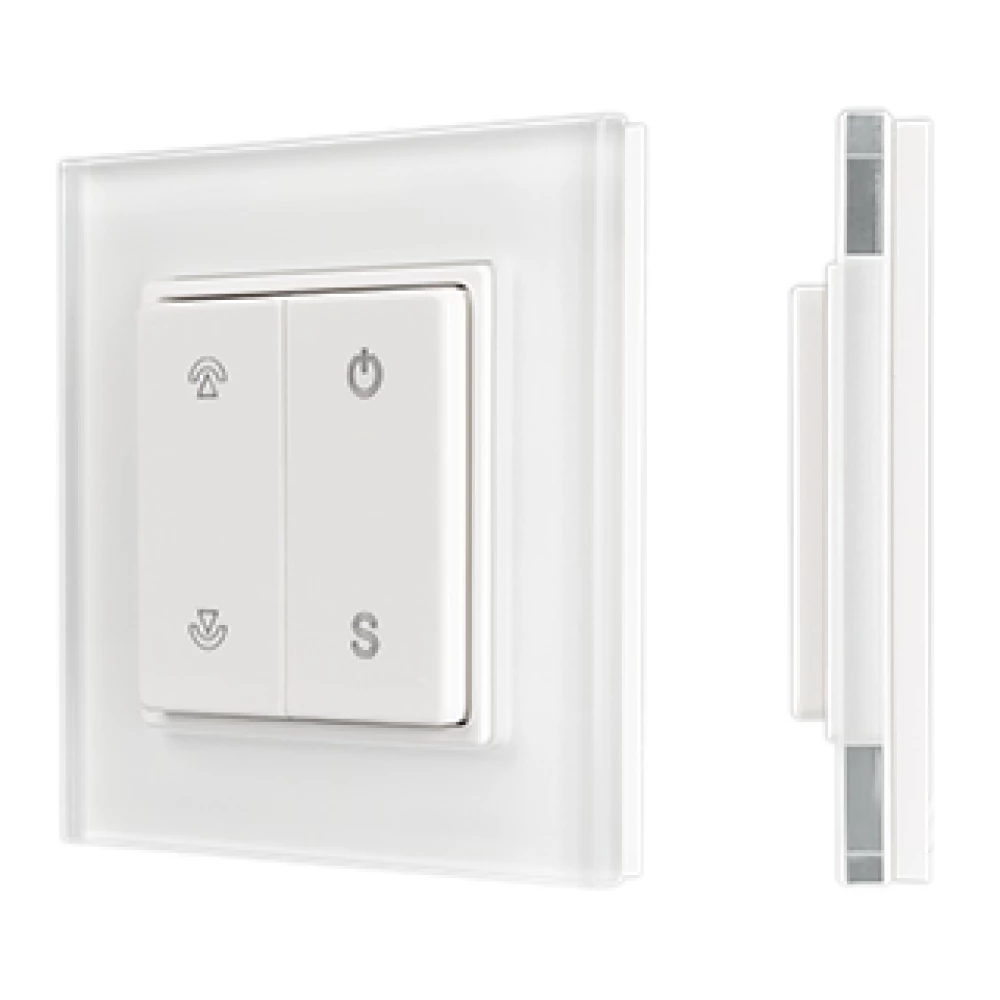 Панель SMART-P47-DIM-G-SUF (3V, 1 зона, Knob, 2.4G) (Arlight, Стекло) 032983 - Viokon.com