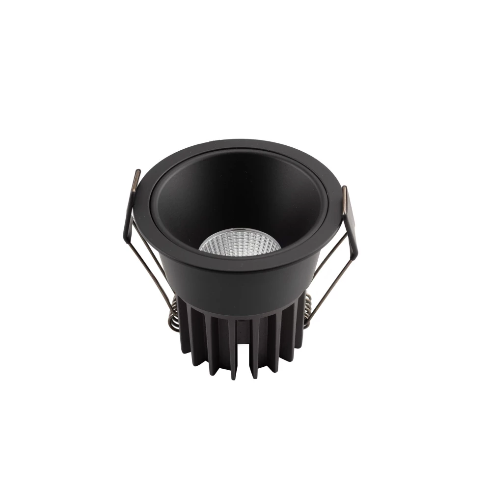 DK4500-BK Встраиваемый светильник IP 20 12 Вт LED 3000 черный алюминий - Viokon.com