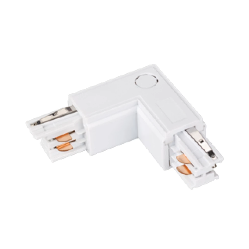 Коннектор угловой LGD-4TR-CON-L-EXT-WH (C) (Arlight, IP20 Пластик, 3 года) 024718 - Viokon.com