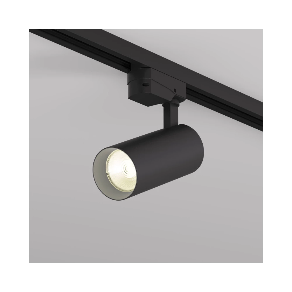 DK6451-BK Трековый светильник SOLID KOPER 135мм d60 220V LED 3000K 15W IP20 черный алюминий - Viokon.com