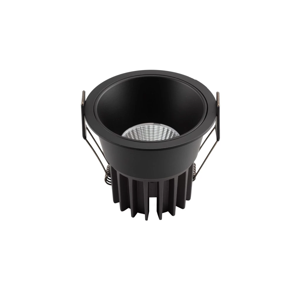 DK4400-BK Встраиваемый светильник IP 20 7 Вт LED 3000 черный алюминий - Viokon.com