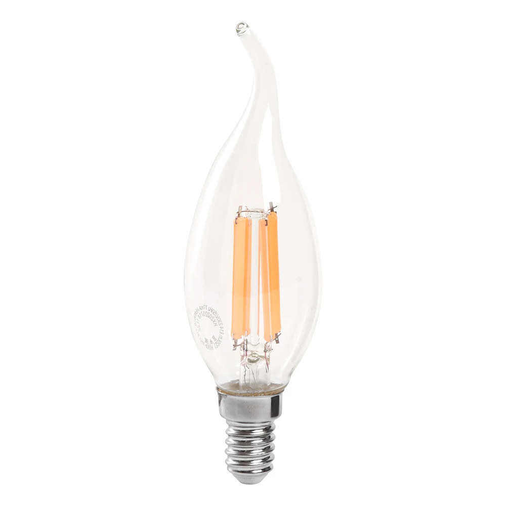 Лампа светодиодная Feron LB-718 Свеча на ветру E14 15W 230V 2700K (38261) - Viokon.com