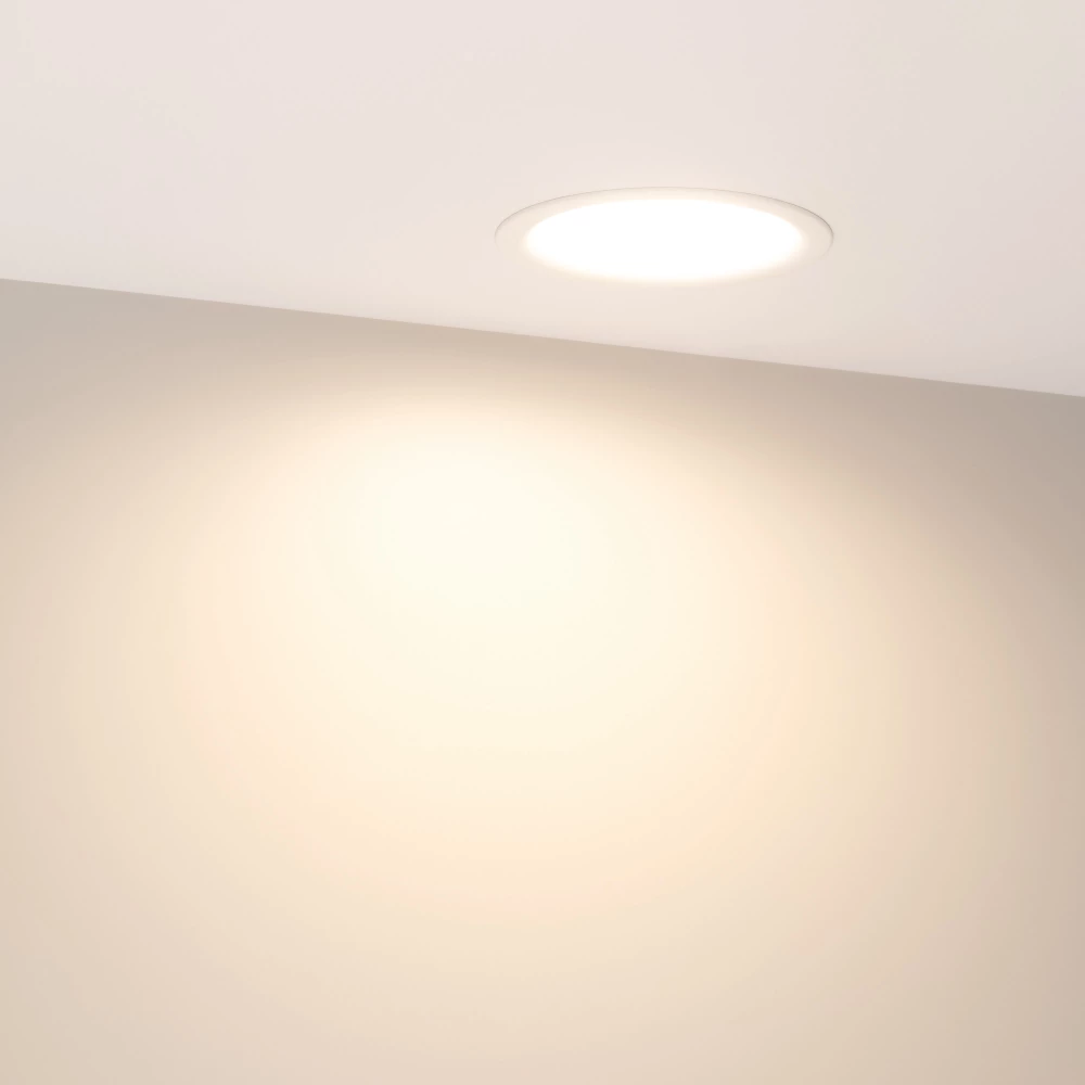 Светильник MS-BLIZZARD-BUILT-R90-6W Warm3000 (WH, 100 deg, 230V) (Arlight, IP20 Металл, 3 года) 036579 - Viokon.com