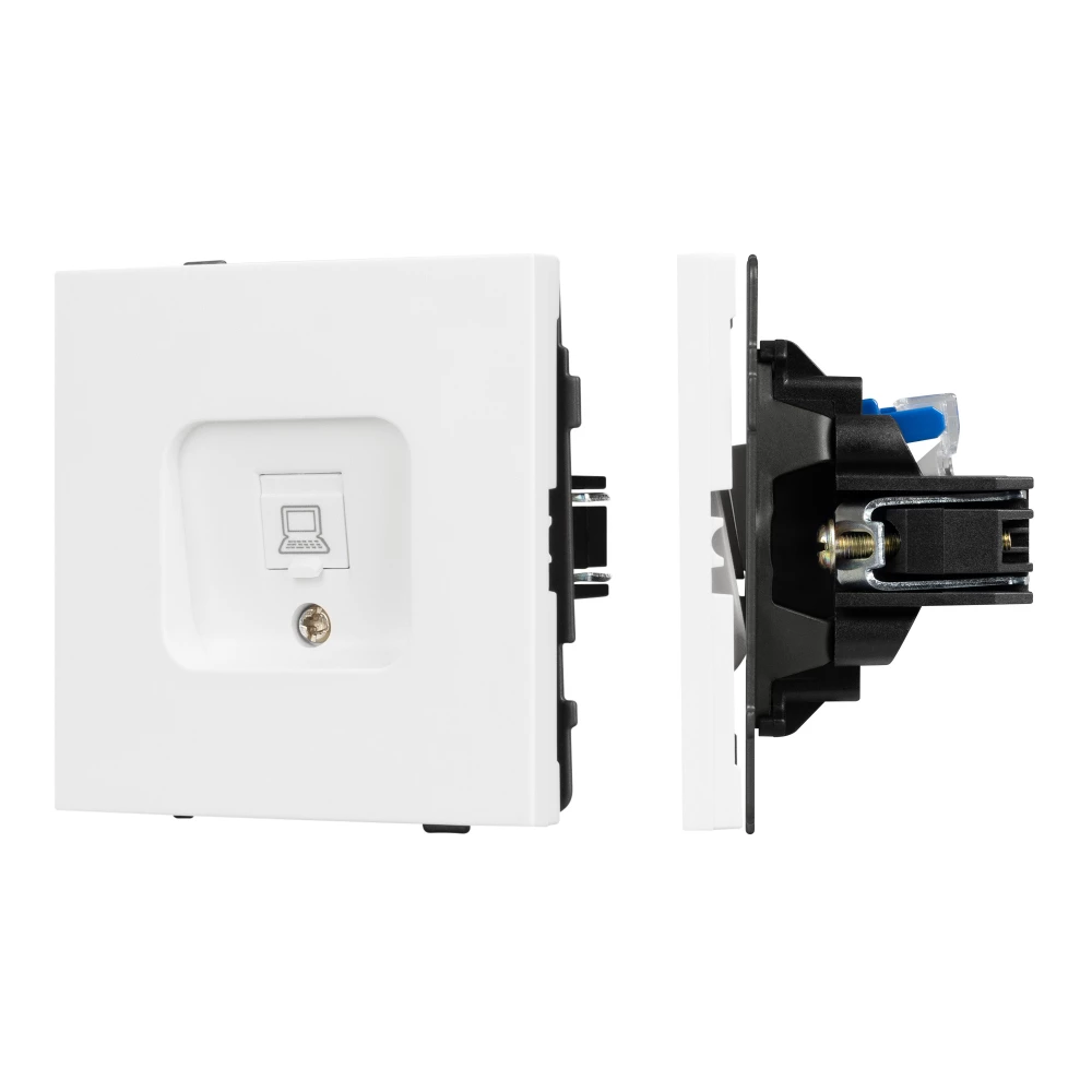 Механизм компьютерной розетки SCT-TENDO-MPC1-PL-WH (RJ-45, CAT6) (Arlight, Белый) 054098 - Viokon.com