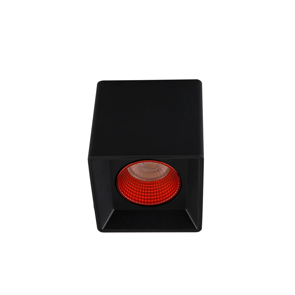 DK3080-BKRD Светильник накладной IP 20 10 Вт GU53 LED черныйкрасный пластик - Viokon.com