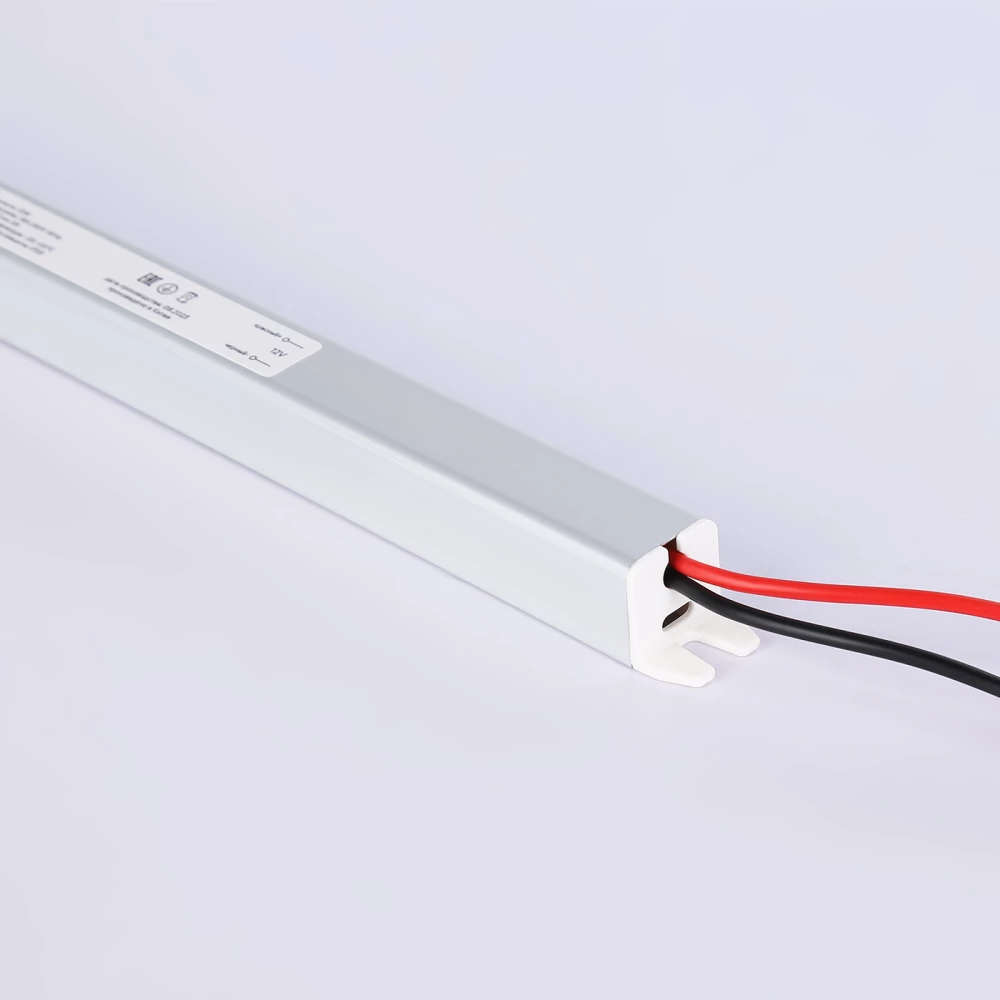 Блок питания ультратонкий для светодиодной ленты 12V 72W 6A IP20 185-260V 372*18*18 GS8606 GS8606 блок питания 12V 72W 6A IP20 185-260V 372*18*18 - Viokon.com