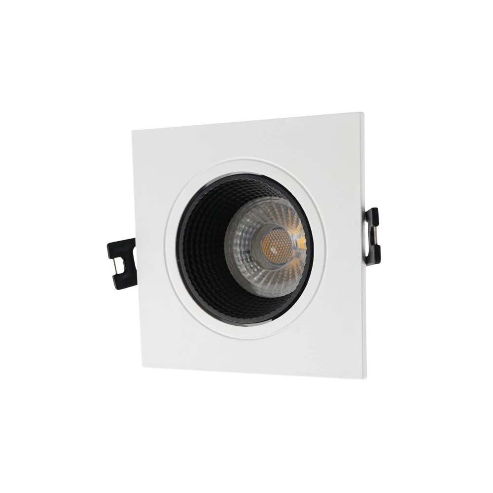 DK3071-WHBK Встраиваемый светильник IP 20 10 Вт GU53 LED белыйчерный пластик - Viokon.com