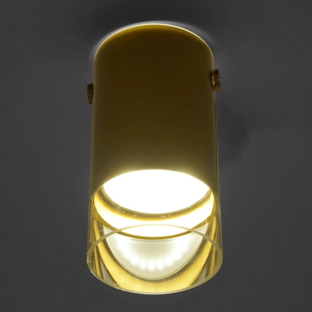 Светильник потолочный Feron ML189 Barrel LUMINA MR16 GU10 35W 230V, золото (48745) - Viokon.com