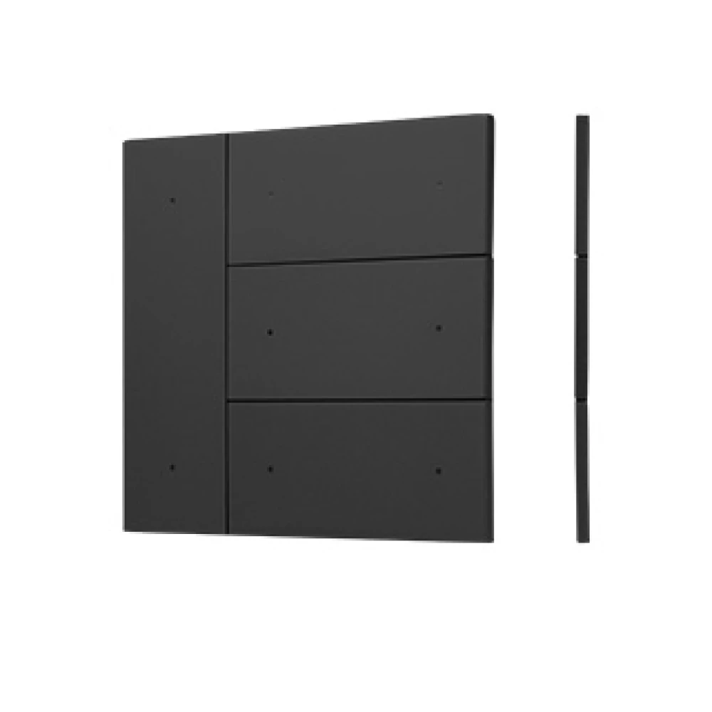 INTELLIGENT ARLIGHT Накладка панели KNX-23-4G-SUF Black (Backlightless) (IARL, IP20 Металл, 2 года) 052878 - Viokon.com