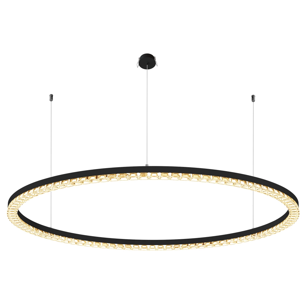 Светильник SP-DIAMOND-R1250-80W Warm3000 (BK, 45 deg, 230V, TRIAC) (Arlight, IP20 Металл, 5 лет) 054491 - Viokon.com