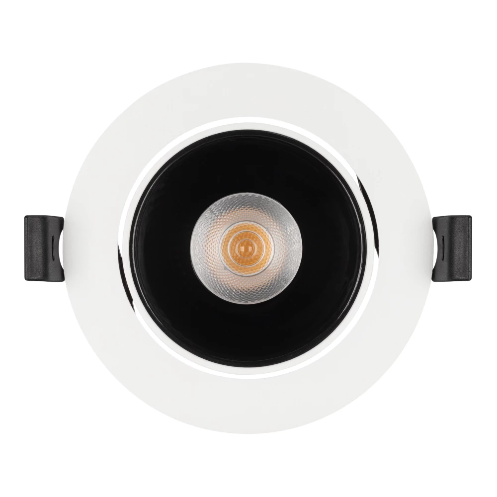 Светильник MS-FORECAST-BUILT-TURN-R102-12W Warm3000 (WH-BK, 32 deg, 230V) (Arlight, IP20 Металл, 5 лет) 035449 - Viokon.com