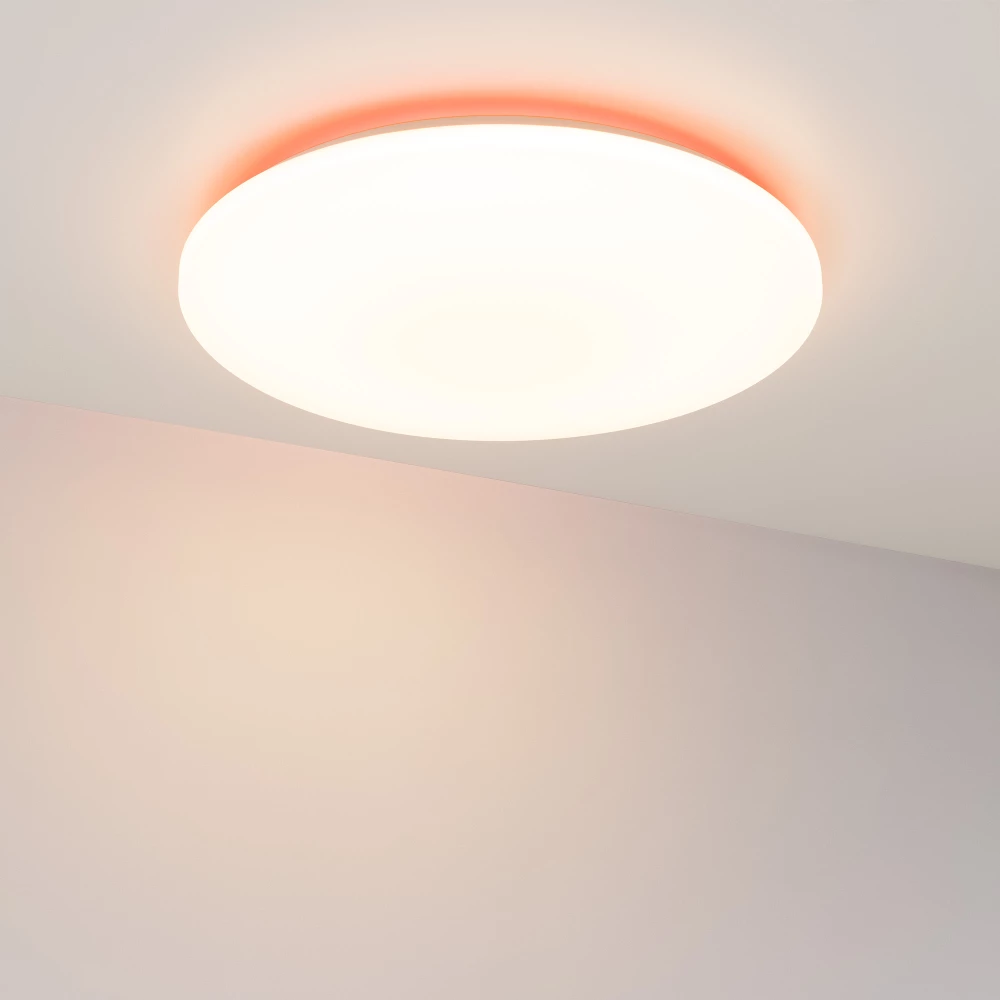 Светильник SP-FAVOR-R600-50W Day4000-MIX-RGB (WH, 100 deg, 230V, Tuya Zigbee) (Arlight, IP20 Пластик, 3 года) 057444 - Viokon.com