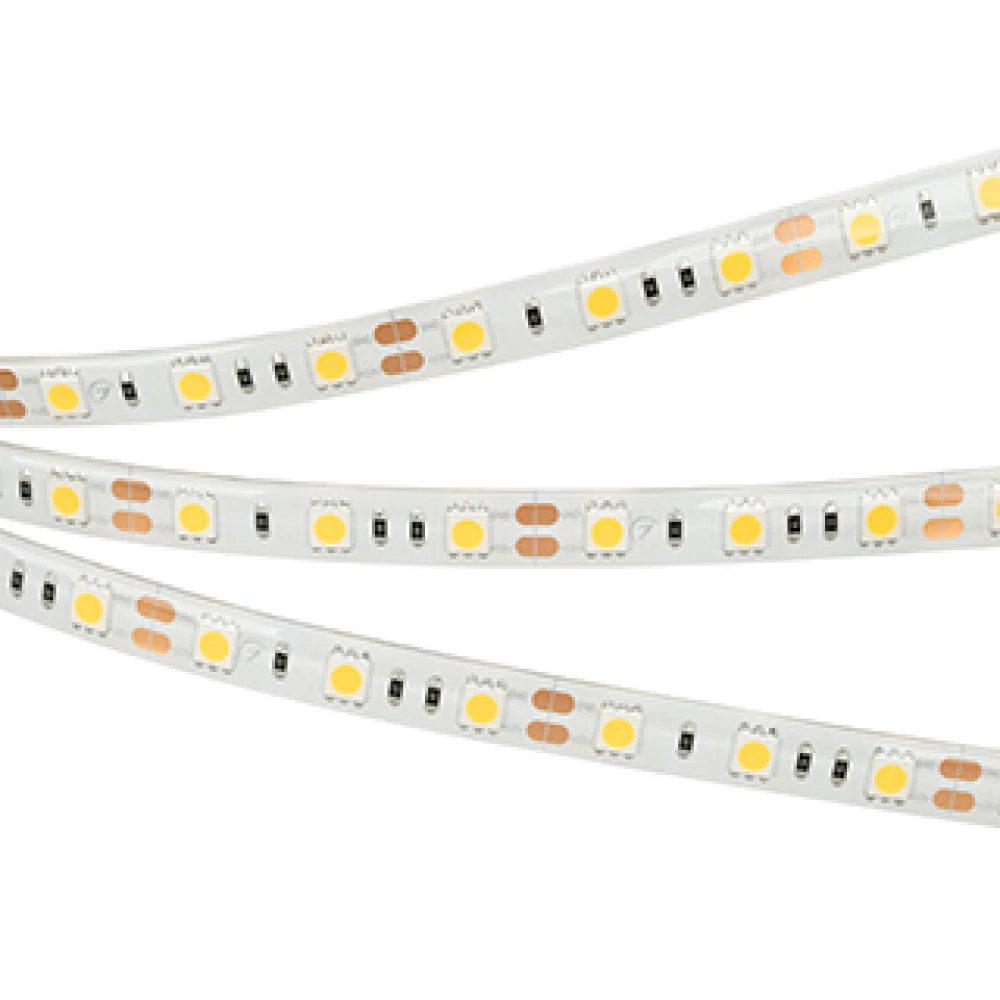 Лента RTW 2-5000SE 12V Cool 2x (5060, 300 LED, LUX) (Arlight, 14.4 Вт/м, IP65) 016845(1) - Viokon.com