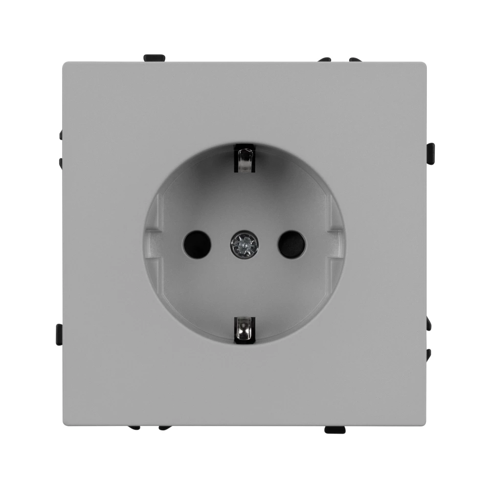 Механизм электрической розетки SCT-NOBE-MEU1-SFPL-IS (230V, 16A) (Arlight, Никель) 059453 - Viokon.com