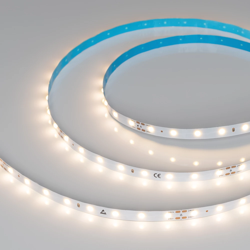Лента COB-X64-8mm 24V Warm3000 (4.8 W/m, IP20, DOT, 5m) (Arlight, Открытый) 036837 - Viokon.com