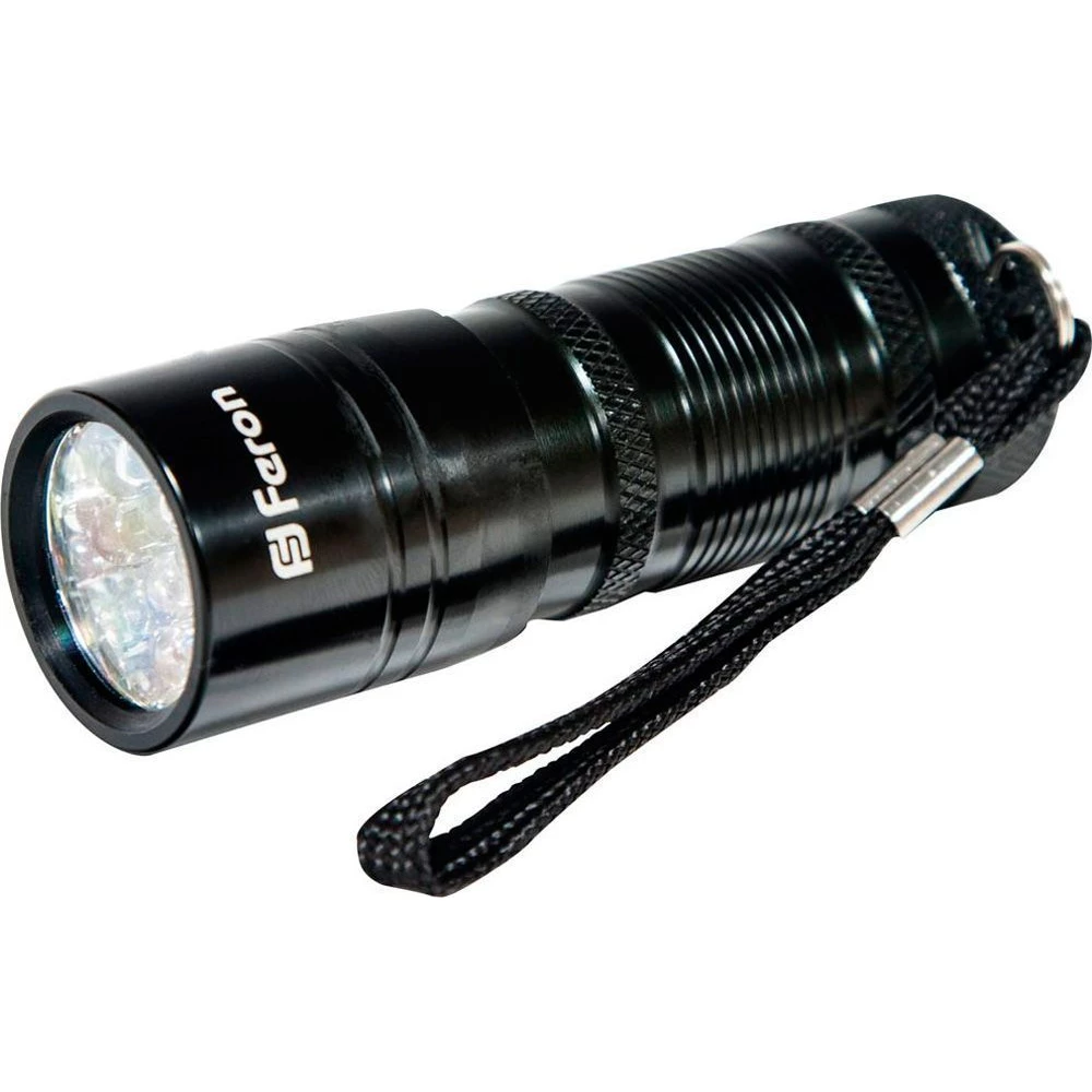 Фонарь 14,4W (1.2Wx12LED), чёрный, TL036 (12932) - Viokon.com