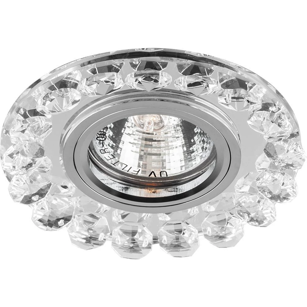 Светильник встраиваемый Feron CD2520 потолочный MR16 G5.3 прозрачный (19178) - Viokon.com