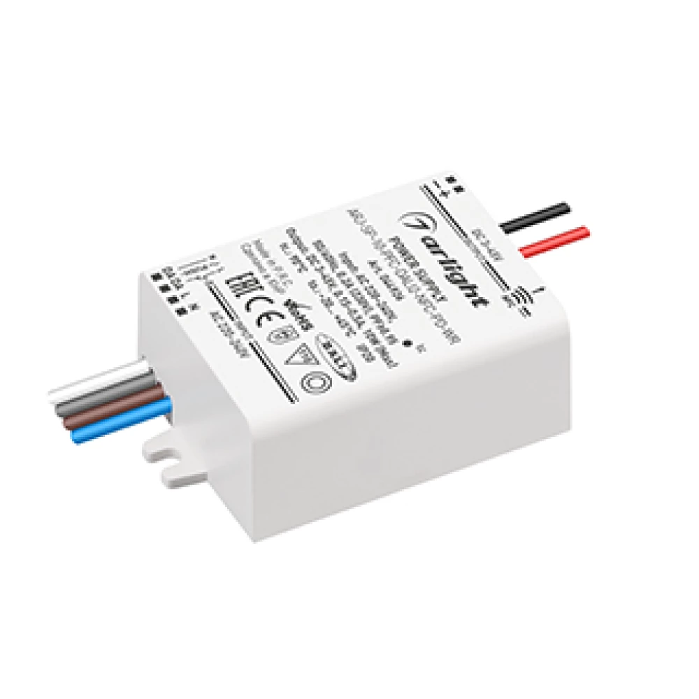 Блок питания ARJ-SP-10-PFC-DALI2-NFC-PD-WR (10W, 3-45V, 0.15-0.5A) (Arlight, IP20 Пластик, 5 лет) 044926 - Viokon.com