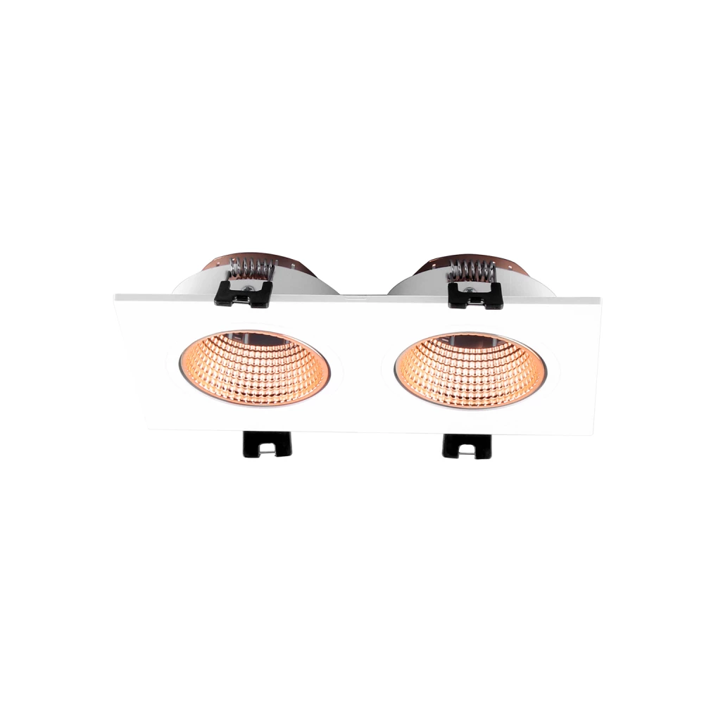 DK3072-WBR Встраиваемый светильник IP 20 10 Вт GU53 LED белыйбронзовый пластик - Viokon.com