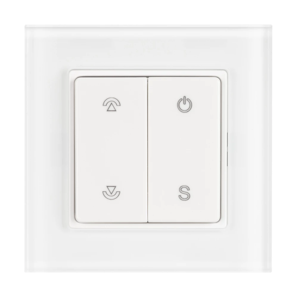 Панель SMART-P47-DIM-G-SUF (3V, 1 зона, Knob, 2.4G) (Arlight, Стекло) 032983 - Viokon.com