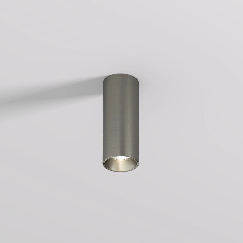 DK2615-DN Накладной светильник SHINE TUBE со светодиодом D45H115 IP20 3000К 7W RA90 темный никель алюминий - Viokon.com