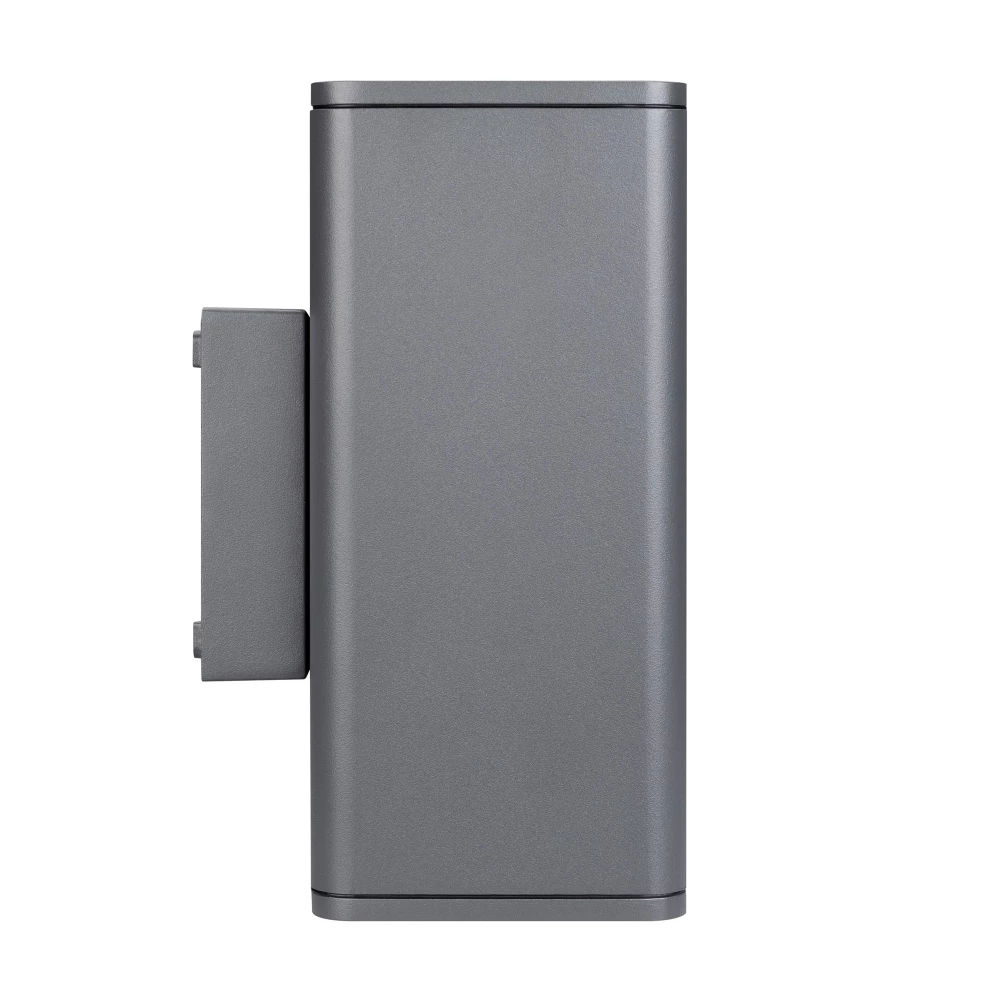 Светильник LGD-EVO-WALL-TWIN-S100x100-2x12W Warm3000 (GR, 44 deg, 230V) (Arlight, IP54 Металл, 3 года) 046195 - Viokon.com