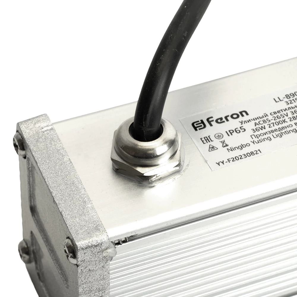 Светодиодный линейный прожектор для подсветки стен Feron LL-890 36W 2700K 85-265V IP65 (32157) - Viokon.com