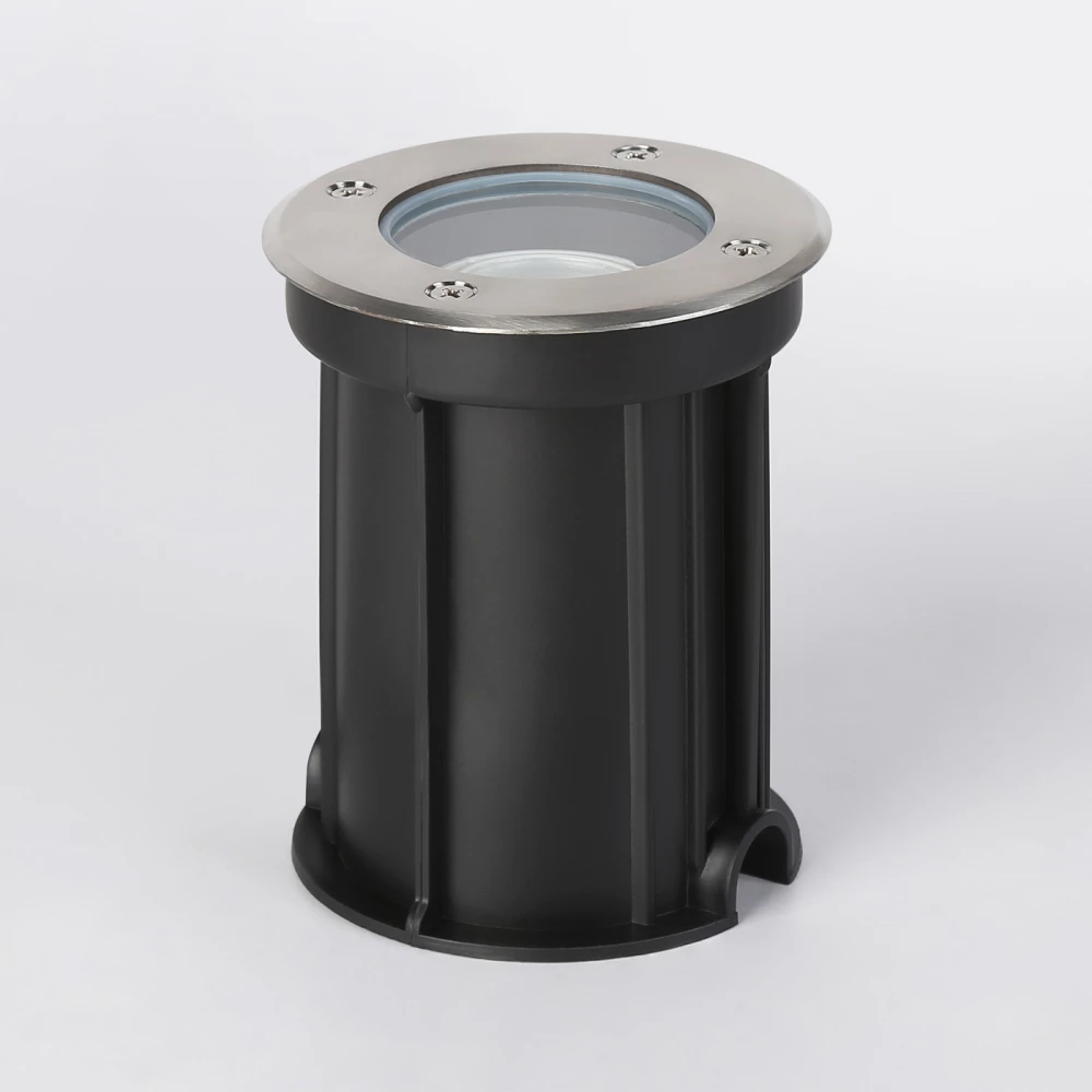 Уличный светильник в грунт ST6511 BK черный IP67 GU10 max 35W D108*135 - Viokon.com