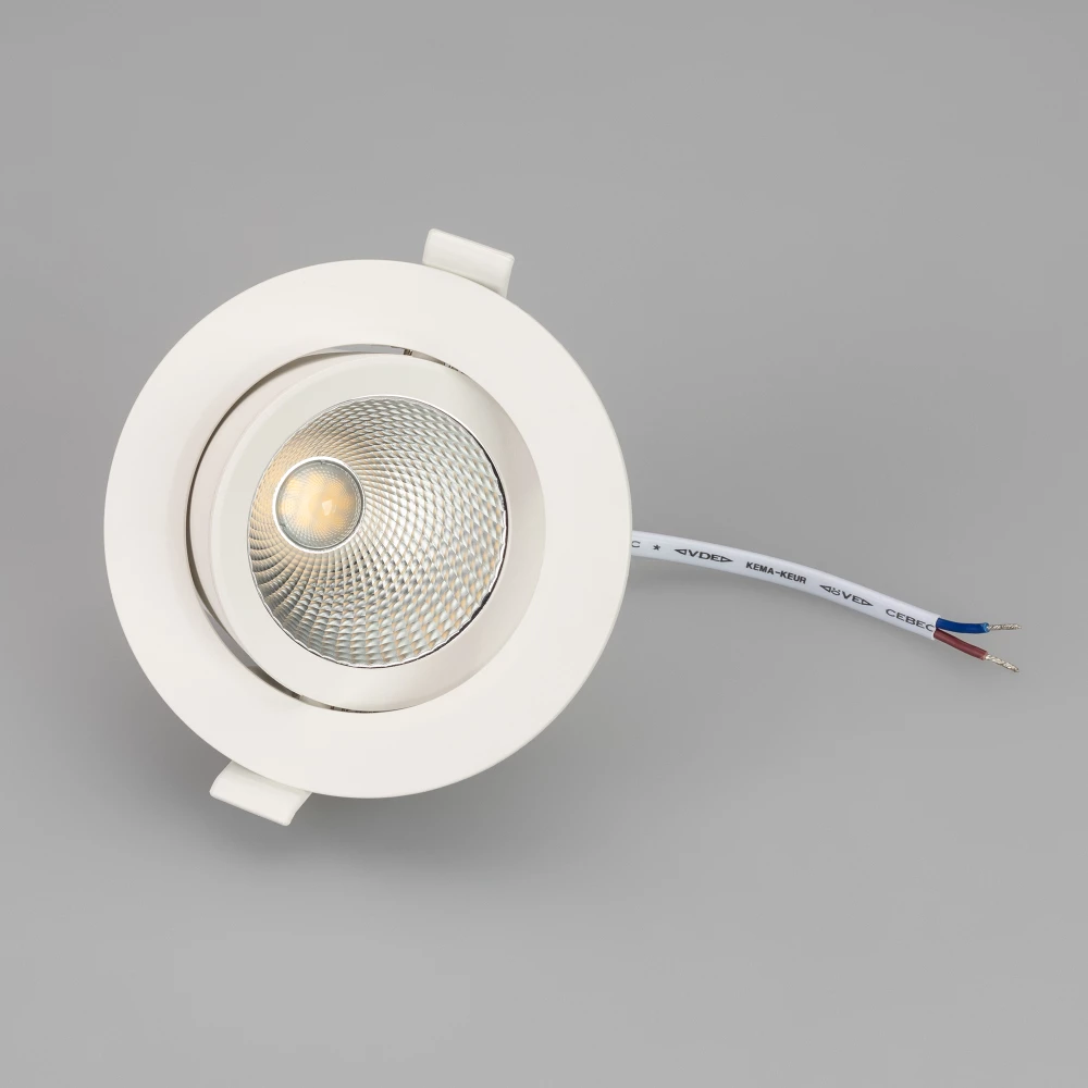 Светильник LTD-POLAR-TURN-R105-10W Warm3000 (WH, 36 deg, 230V) (Arlight, IP20 Пластик, 3 года) 032867 - Viokon.com
