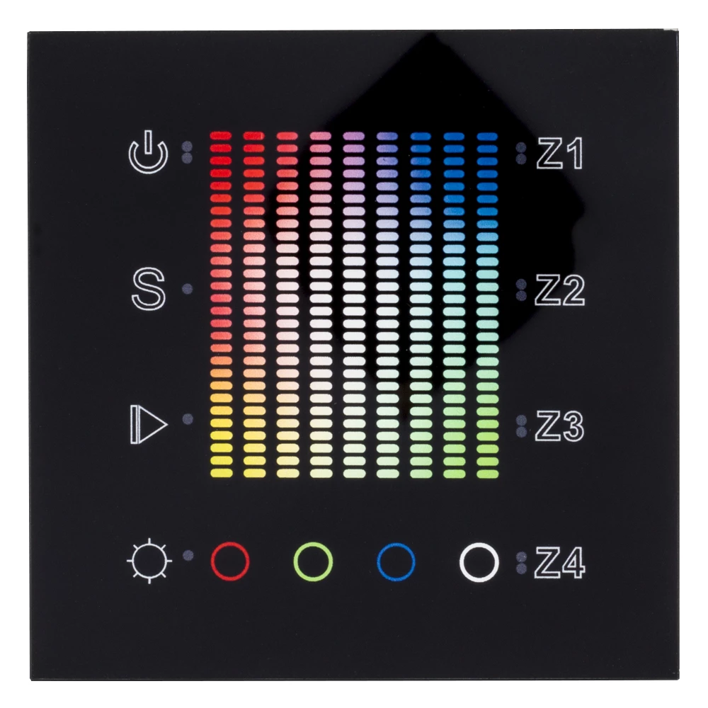 Панель SR-2300TP-IN Black (DALI, RGBW) (Arlight, -) 020239 - Viokon.com